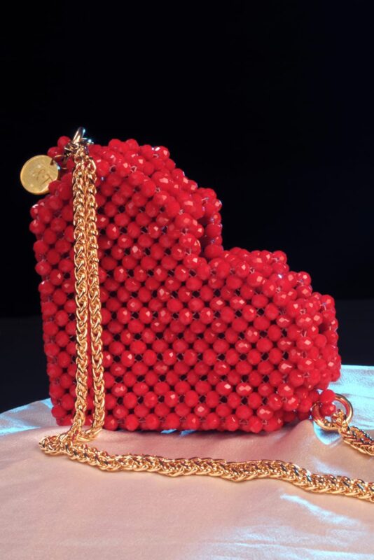 Heart shape purce